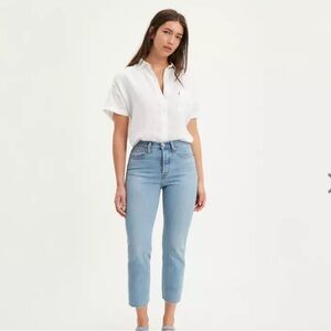 LEVI’S Wedgie Straight Fit Jeans -New With Tags, Tango Hustle Medium Was…